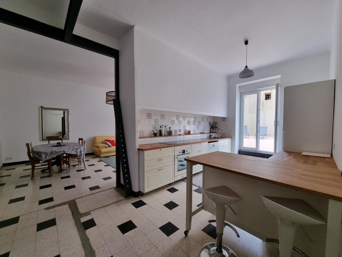 T4- Terrasse 50M², Garage, Centre-Ville Narbonne Eksteriør billede